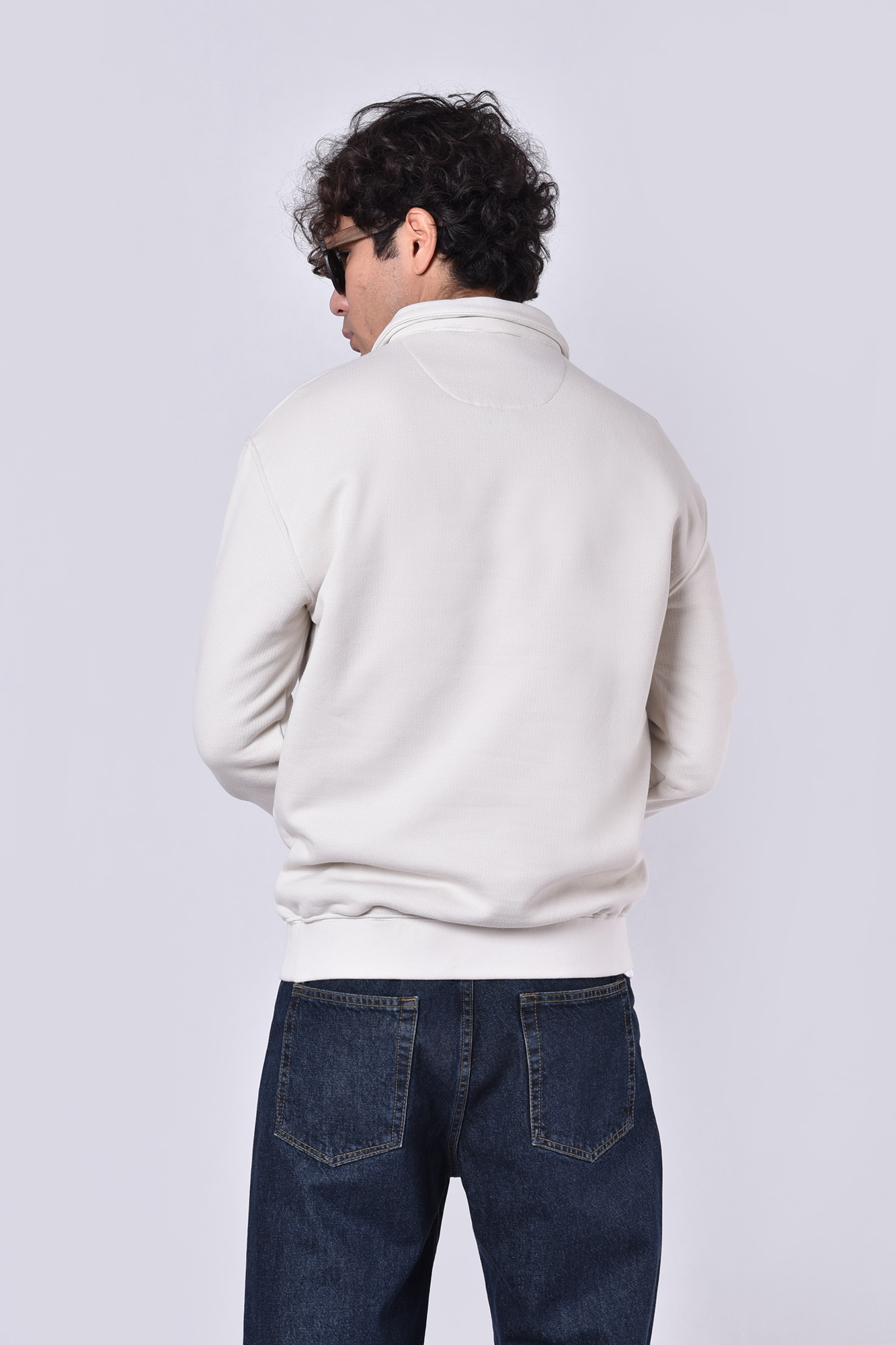 پولوشرت آستین بلند ساده