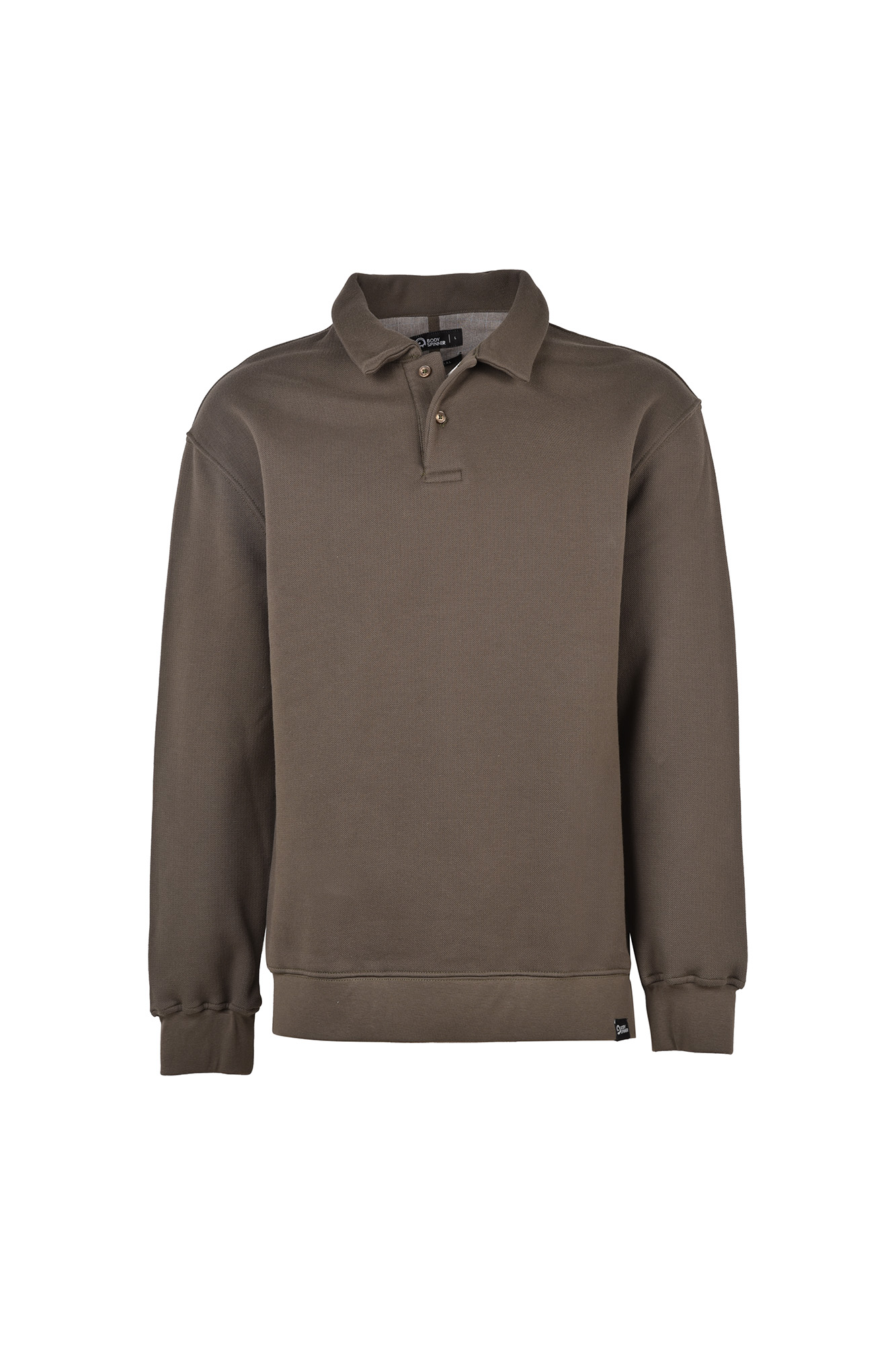 پولوشرت آستین بلند ساده