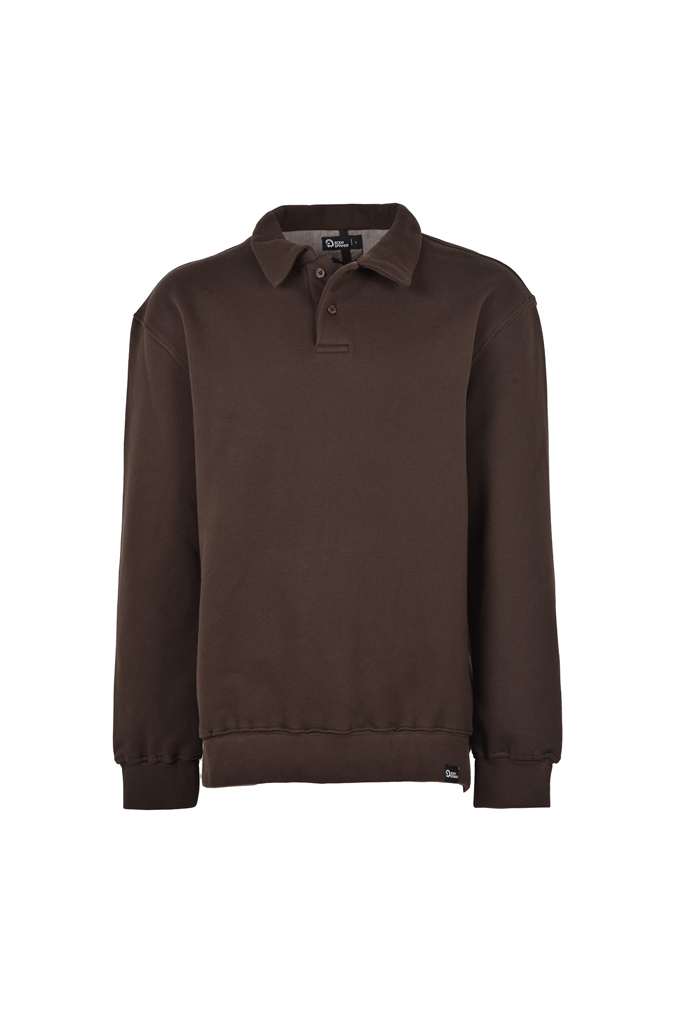 پولوشرت آستین بلند ساده