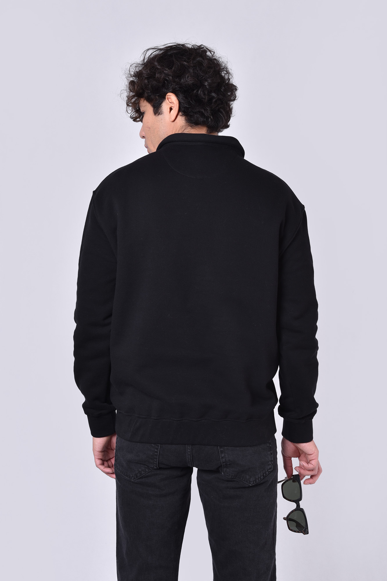 پولوشرت آستین بلند ساده