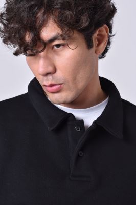 پولوشرت آستین بلند ساده