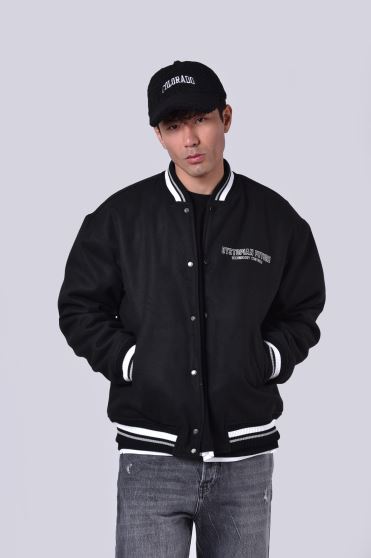 بامبرجکت گلدوزی مردانه