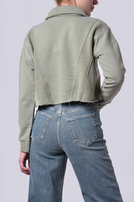 سوئیشرت نیم زیپ ساده