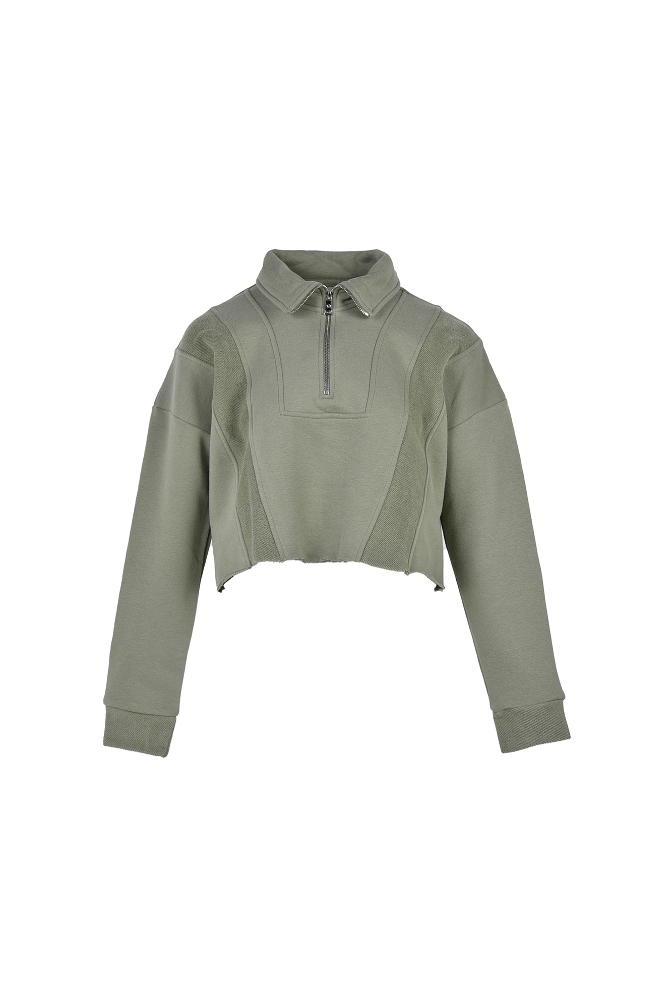 سوئیشرت نیم زیپ ساده