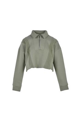 سوئیشرت نیم زیپ ساده