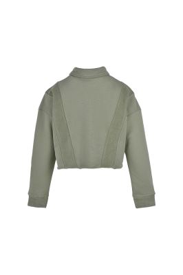 سوئیشرت نیم زیپ ساده