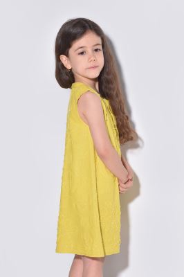پیراهن کوتاه لینن دخترانه