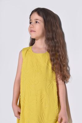 پیراهن کوتاه لینن دخترانه