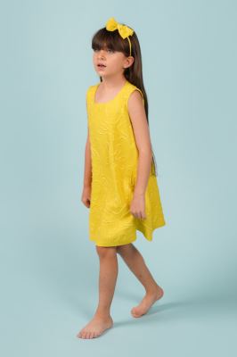 پیراهن کوتاه لینن دخترانه