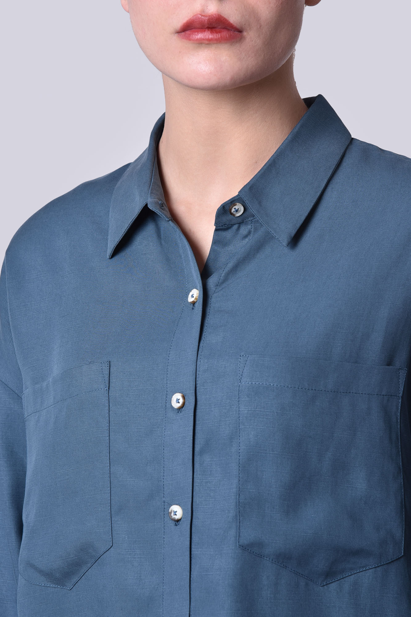 شومیز آستین بلند ساده