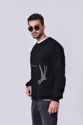 سوئیشرت یقه گرد دورس