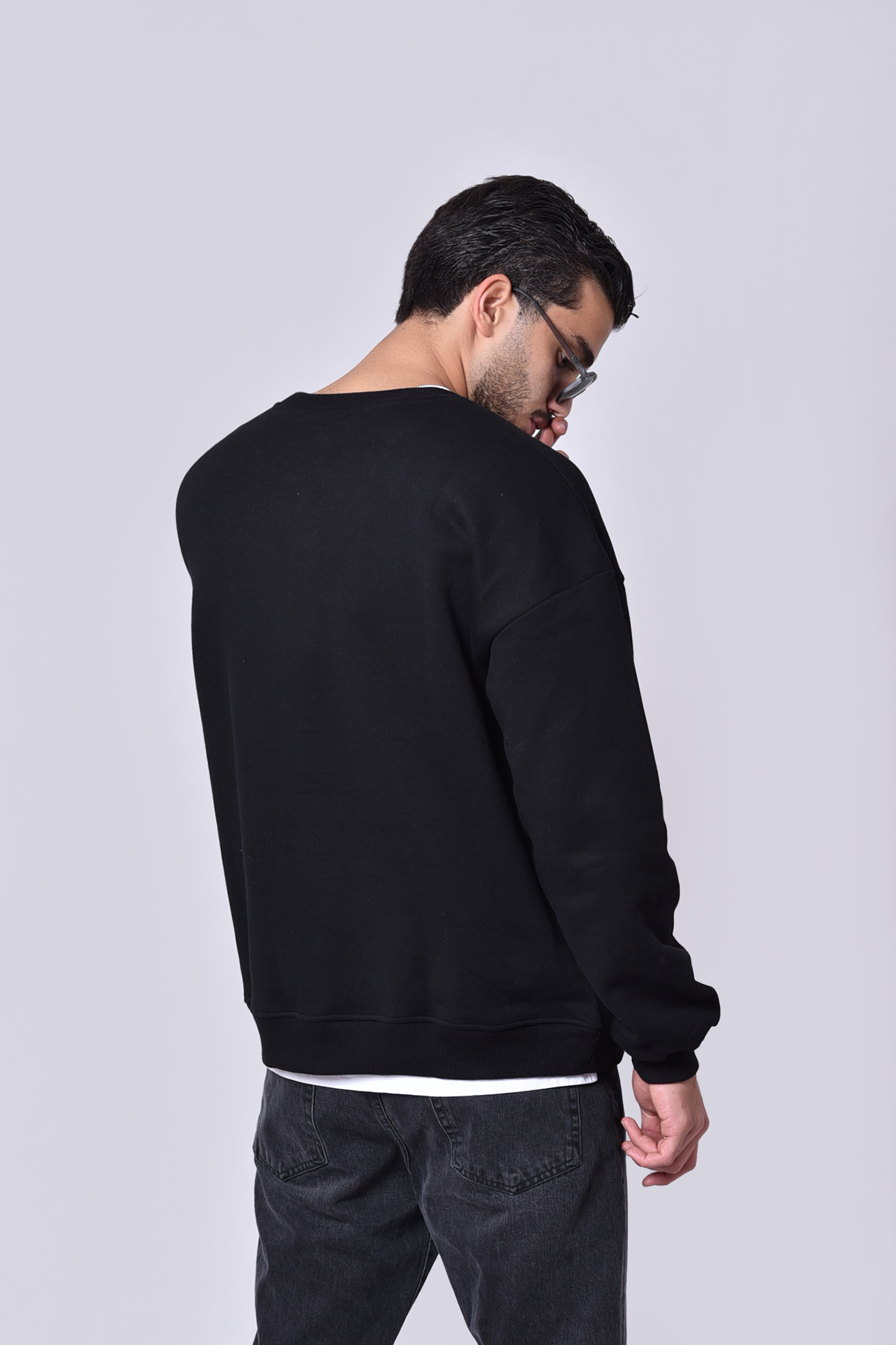 سوئیشرت یقه گرد دورس