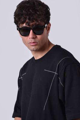 تیشرت آستین کوتاه گلدوزی