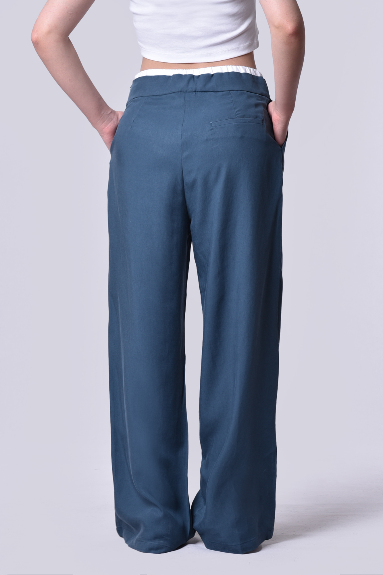 شلوار پارچه ای ساده