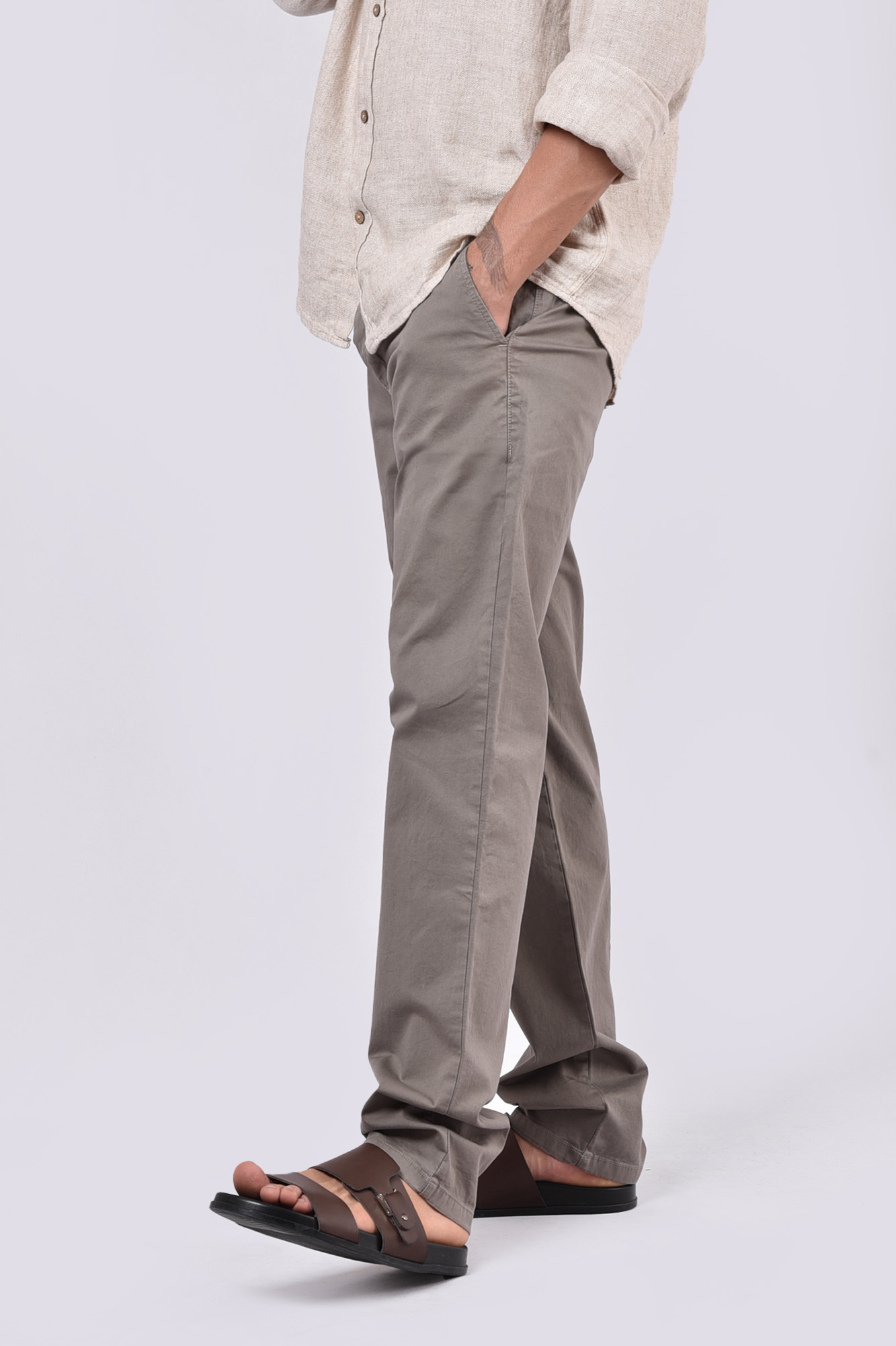 شلوار کتان ساده مردانه