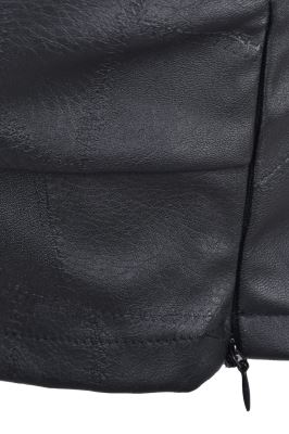 تاپ پیراهنی چرم