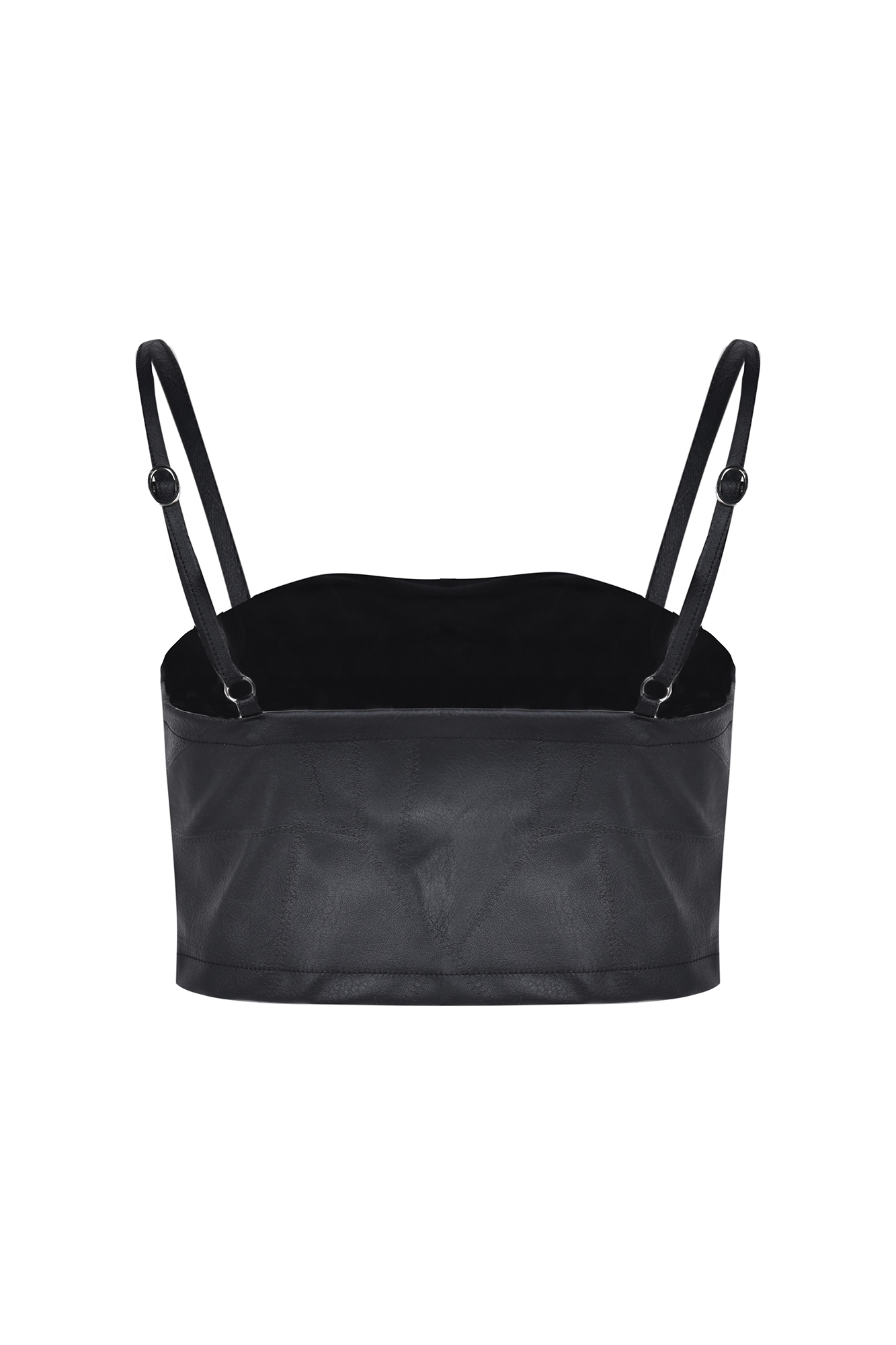 تاپ پیراهنی چرم