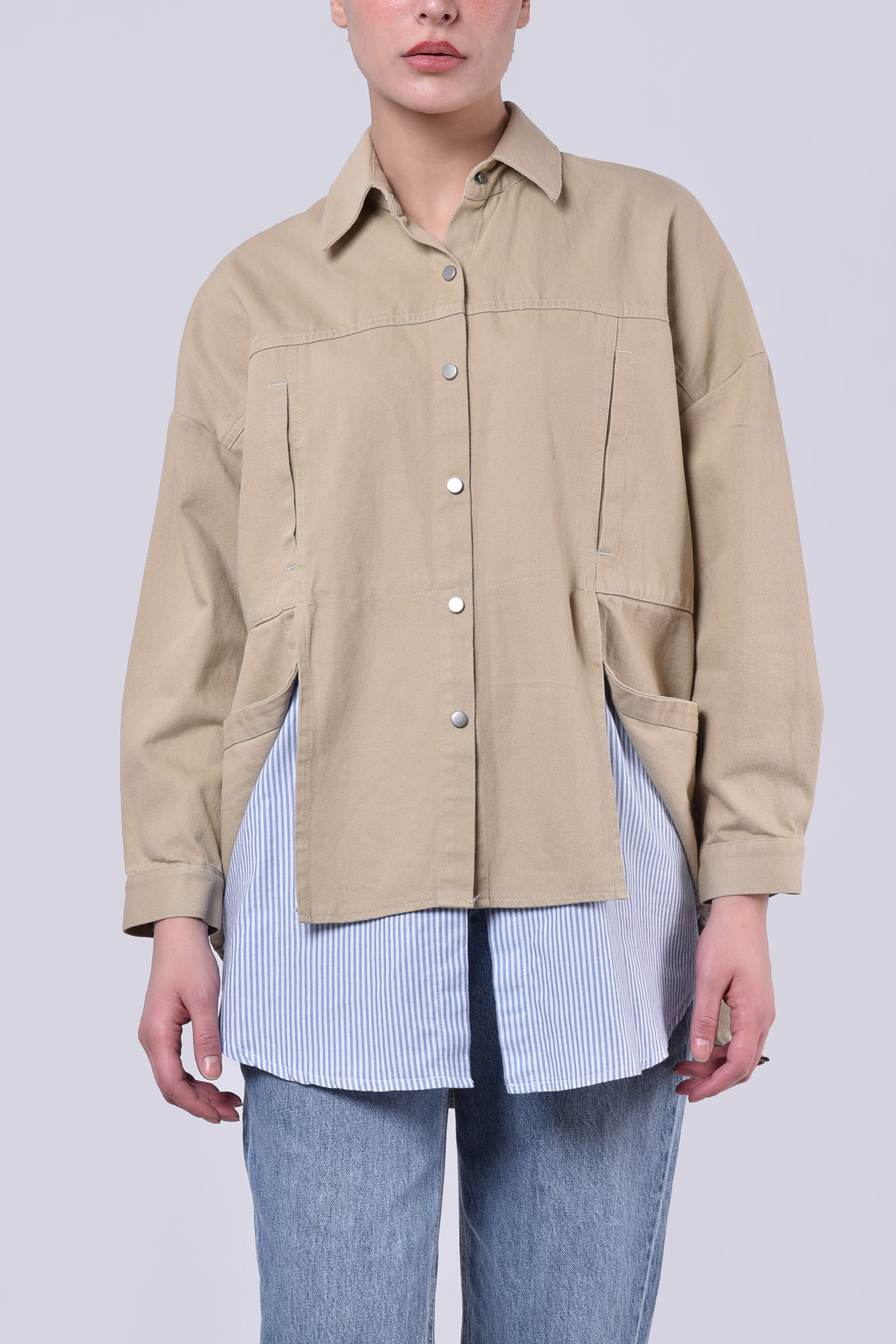 اورشرت ترکیبی کتان