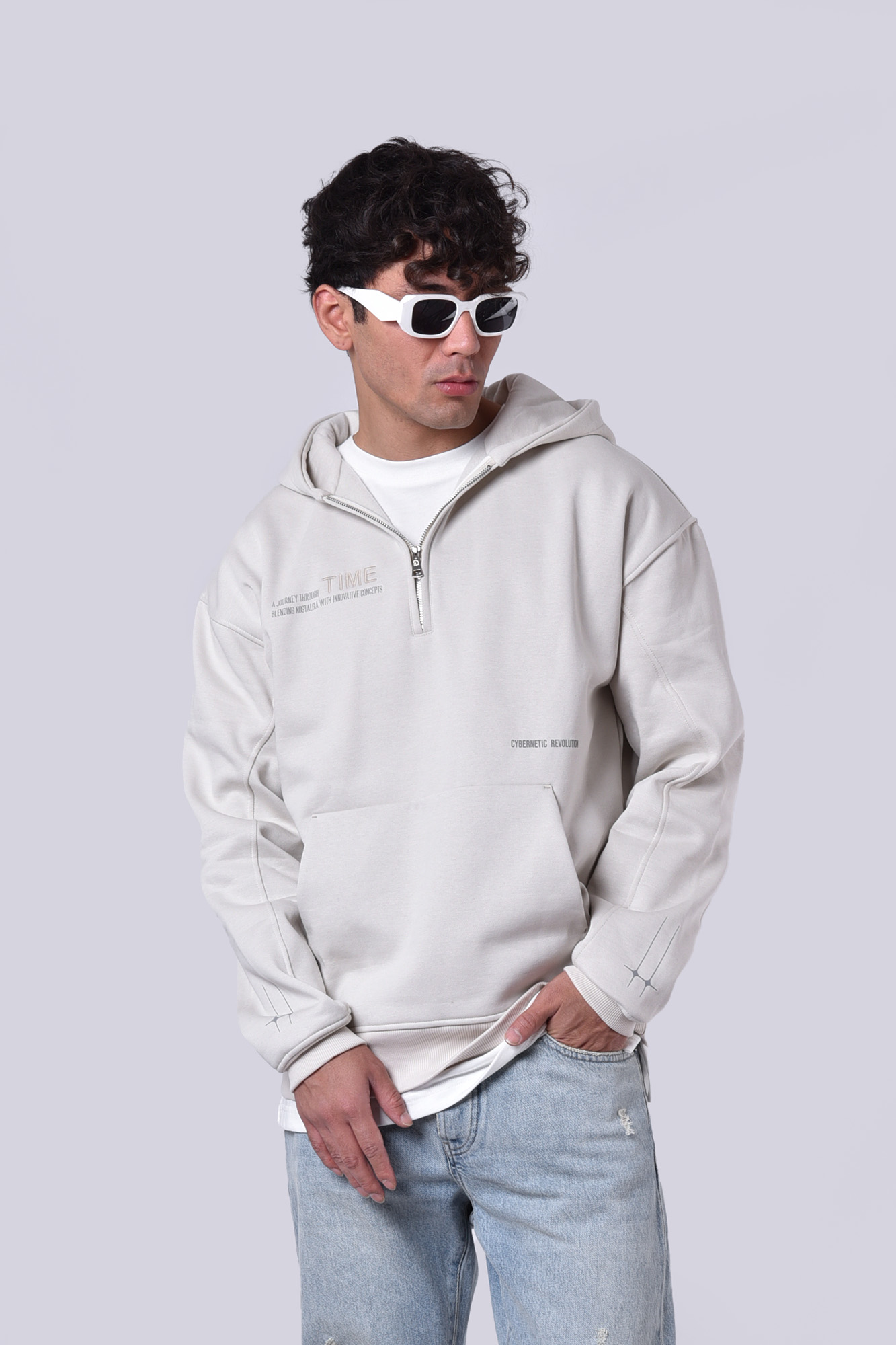 هودی نیم زیپ دورس