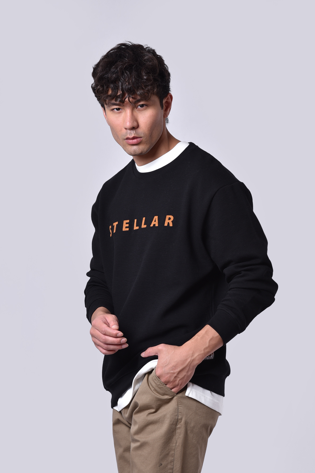 تیشرت آستین بلند گلدوزی