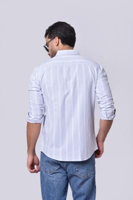 پیراهن آستین بلند راه راه