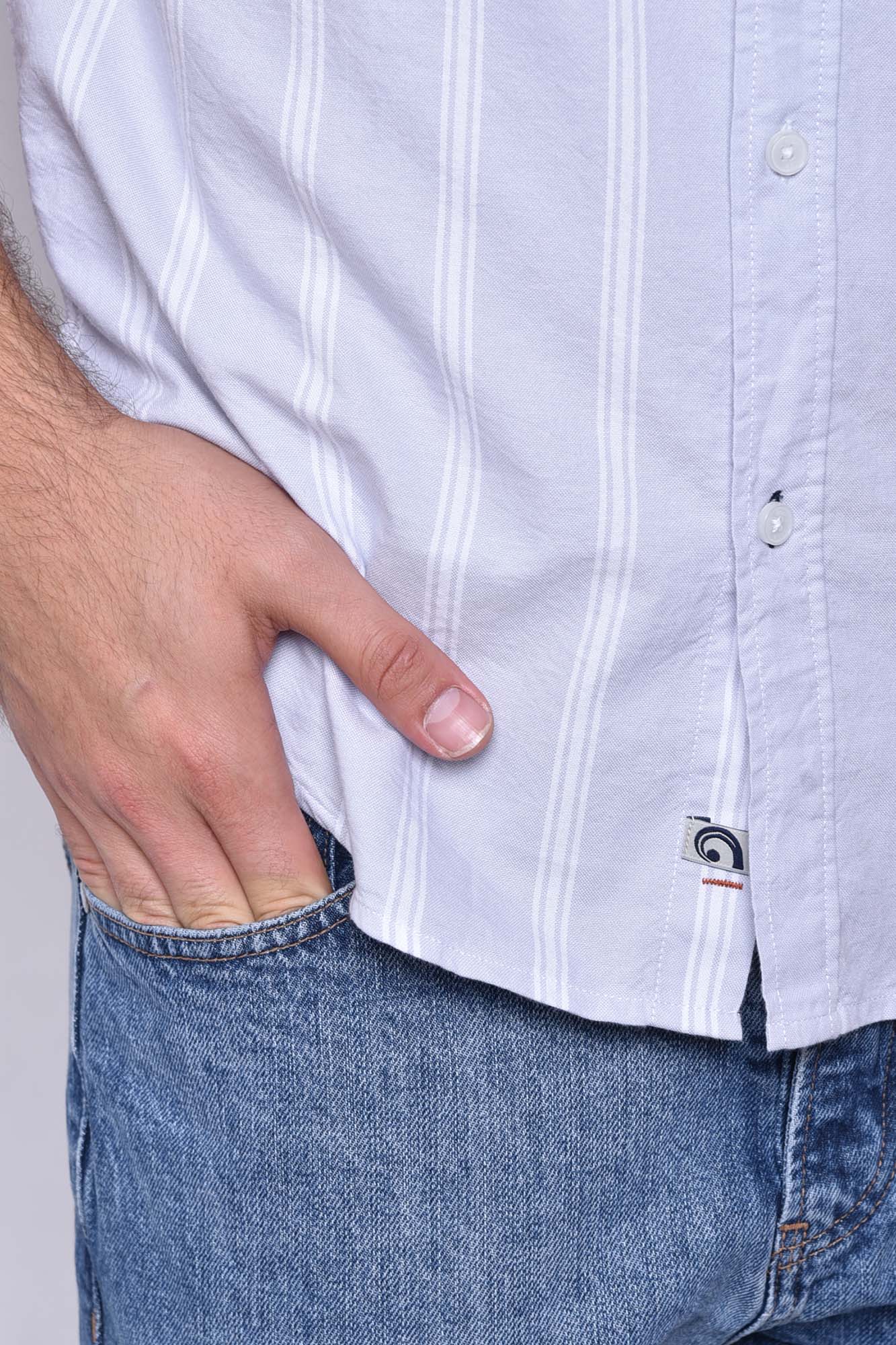 پیراهن آستین بلند راه راه