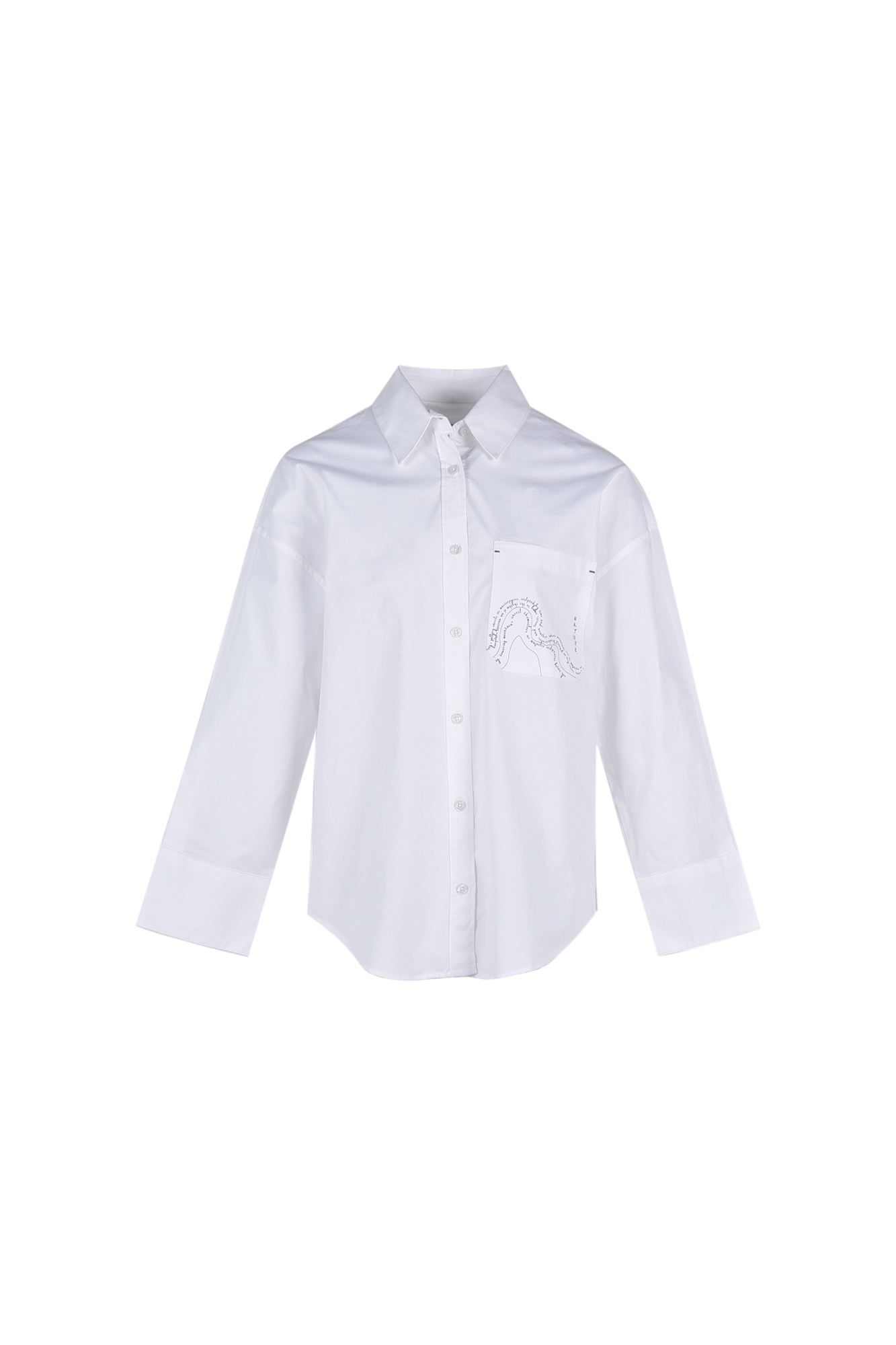 شومیز آستین بلند چاپی