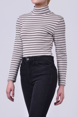 تیشرت آستین بلند راه راه