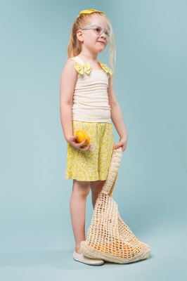 تاپ پیراهنی ساده دخترانه