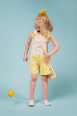 تاپ پیراهنی ساده دخترانه