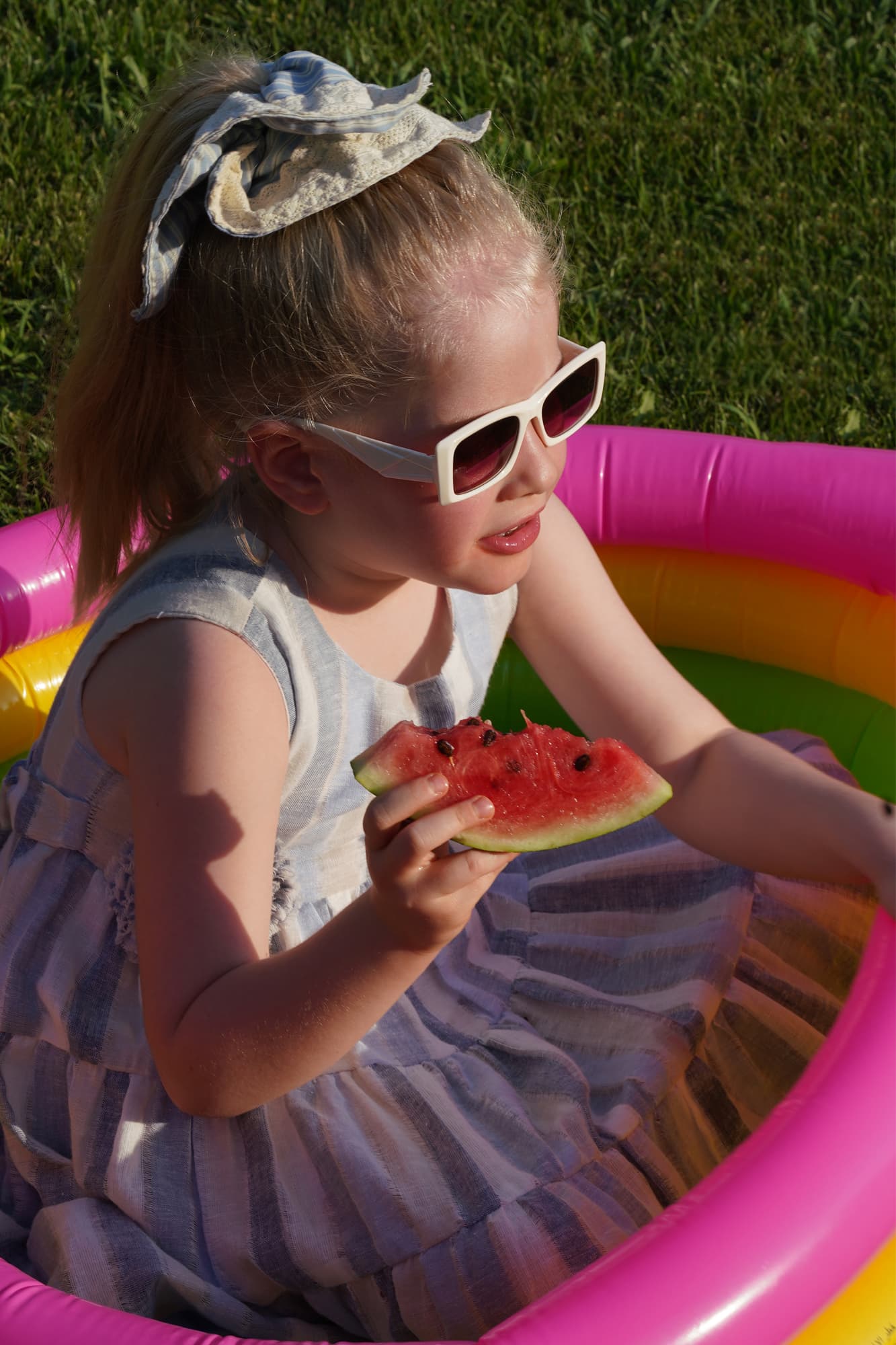 پیراهن کوتاه لینن دخترانه