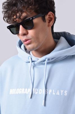 هودی آستین بلند چاپی