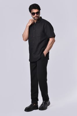 پیراهن آستین کوتاه لینن