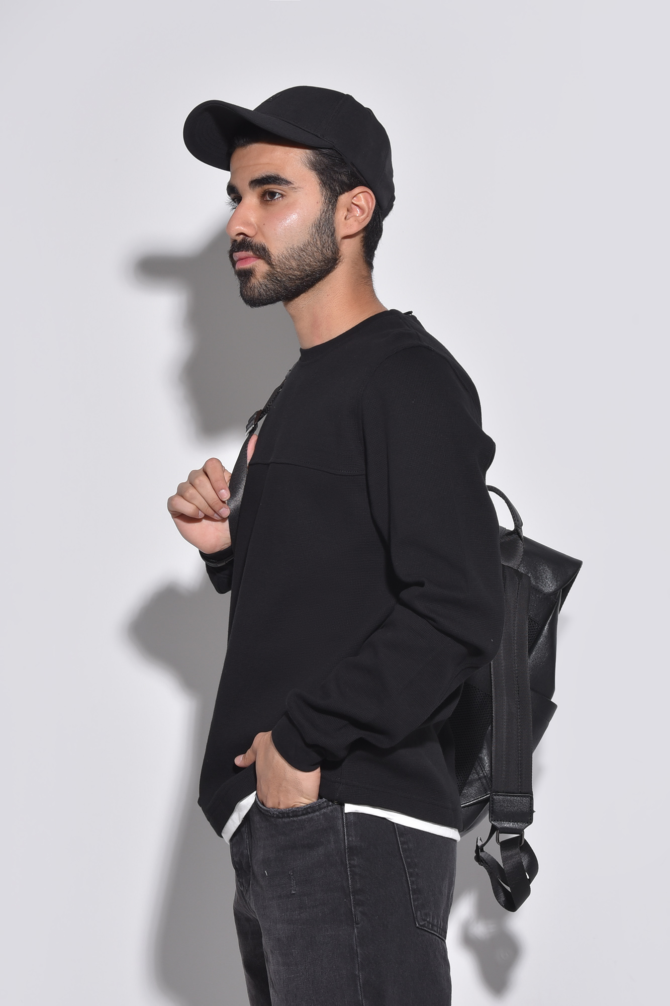 تیشرت آستین بلند ساده