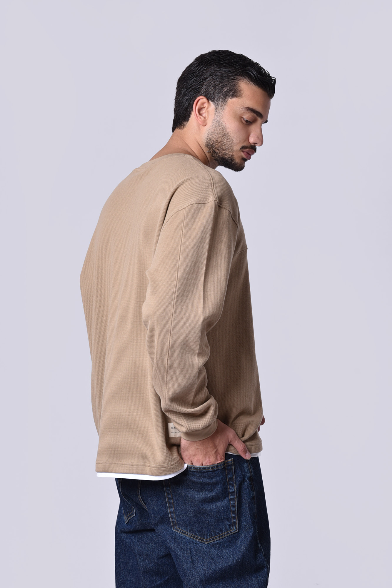 تیشرت آستین بلند ساده