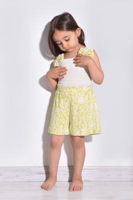 شلوارک پارچه ای طرحدار دخترانه