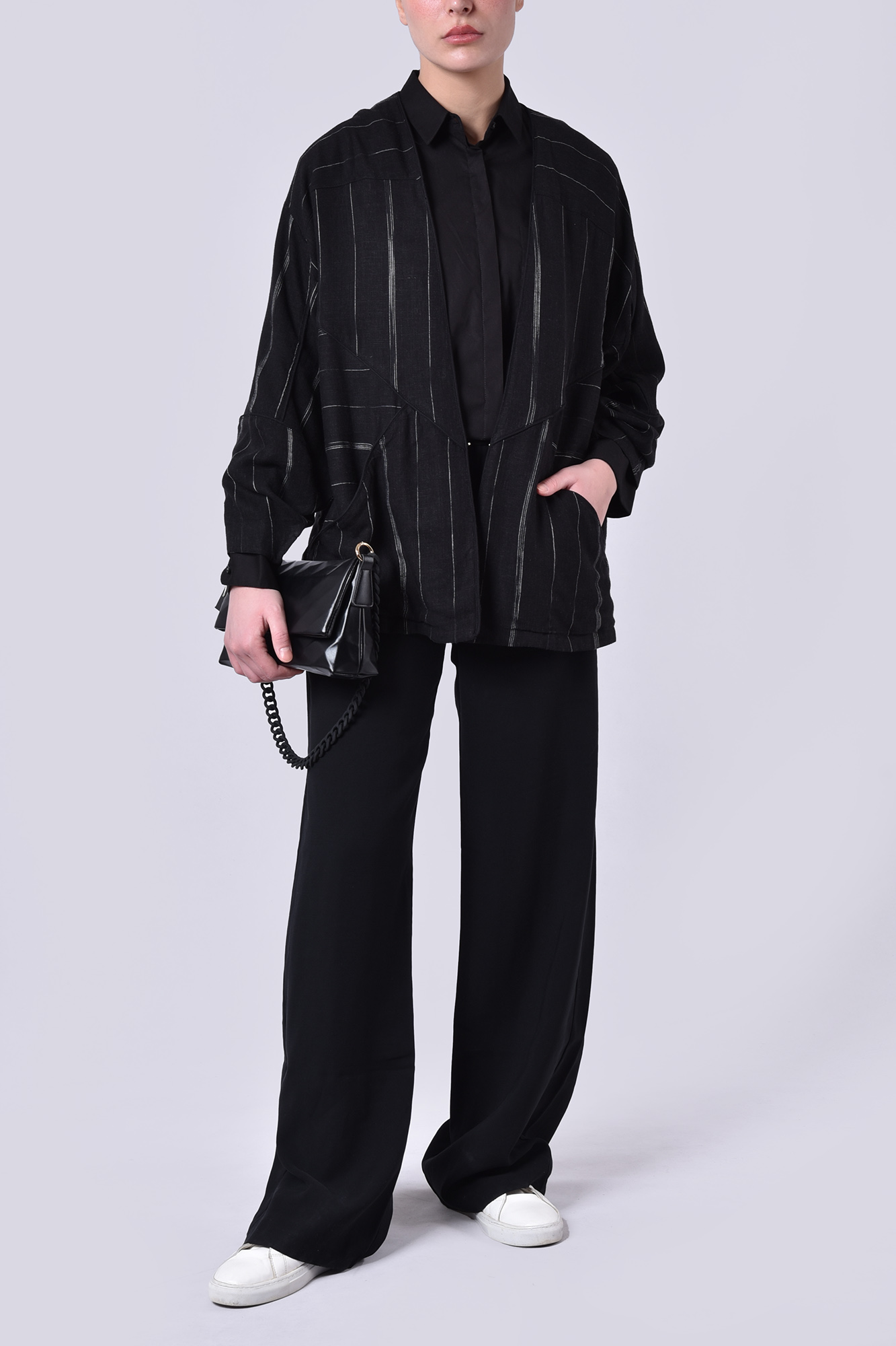 مانتو لینن زنانه