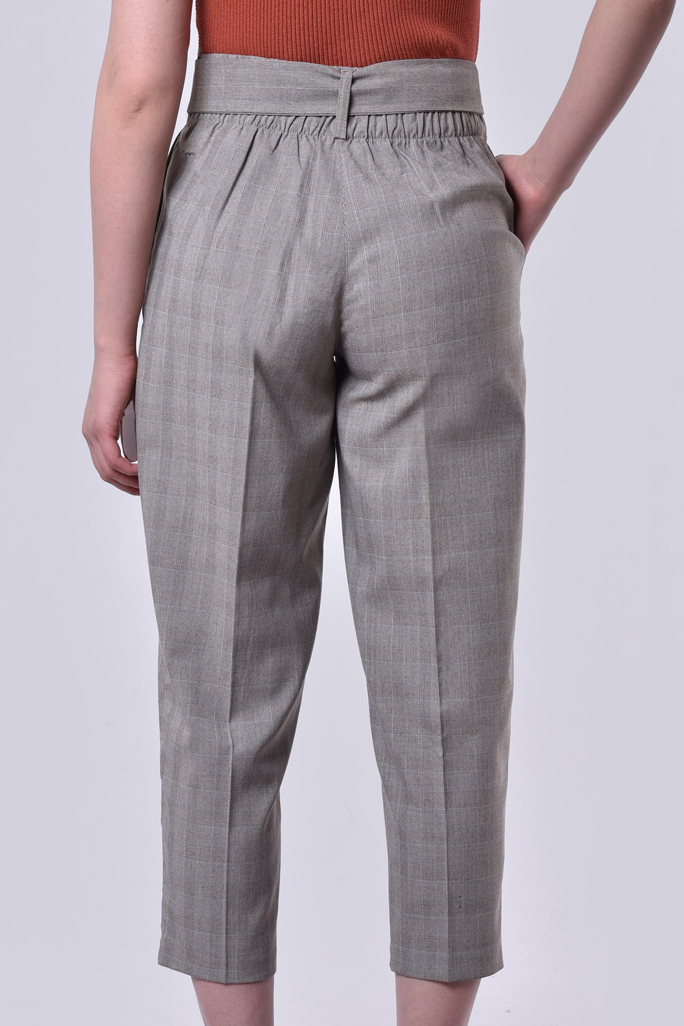 شلوار پارچه ای چهارخانه