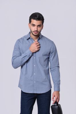 پیراهن آستین بلند طرحدار