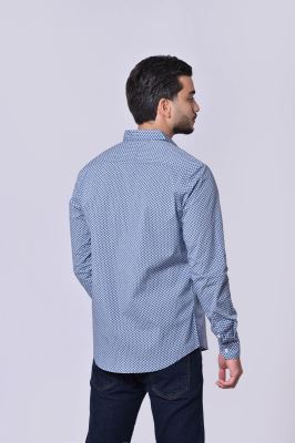 پیراهن آستین بلند طرحدار