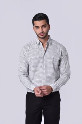 پیراهن آستین بلند طرحدار