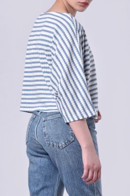 بلوز آستین بلند راه اره