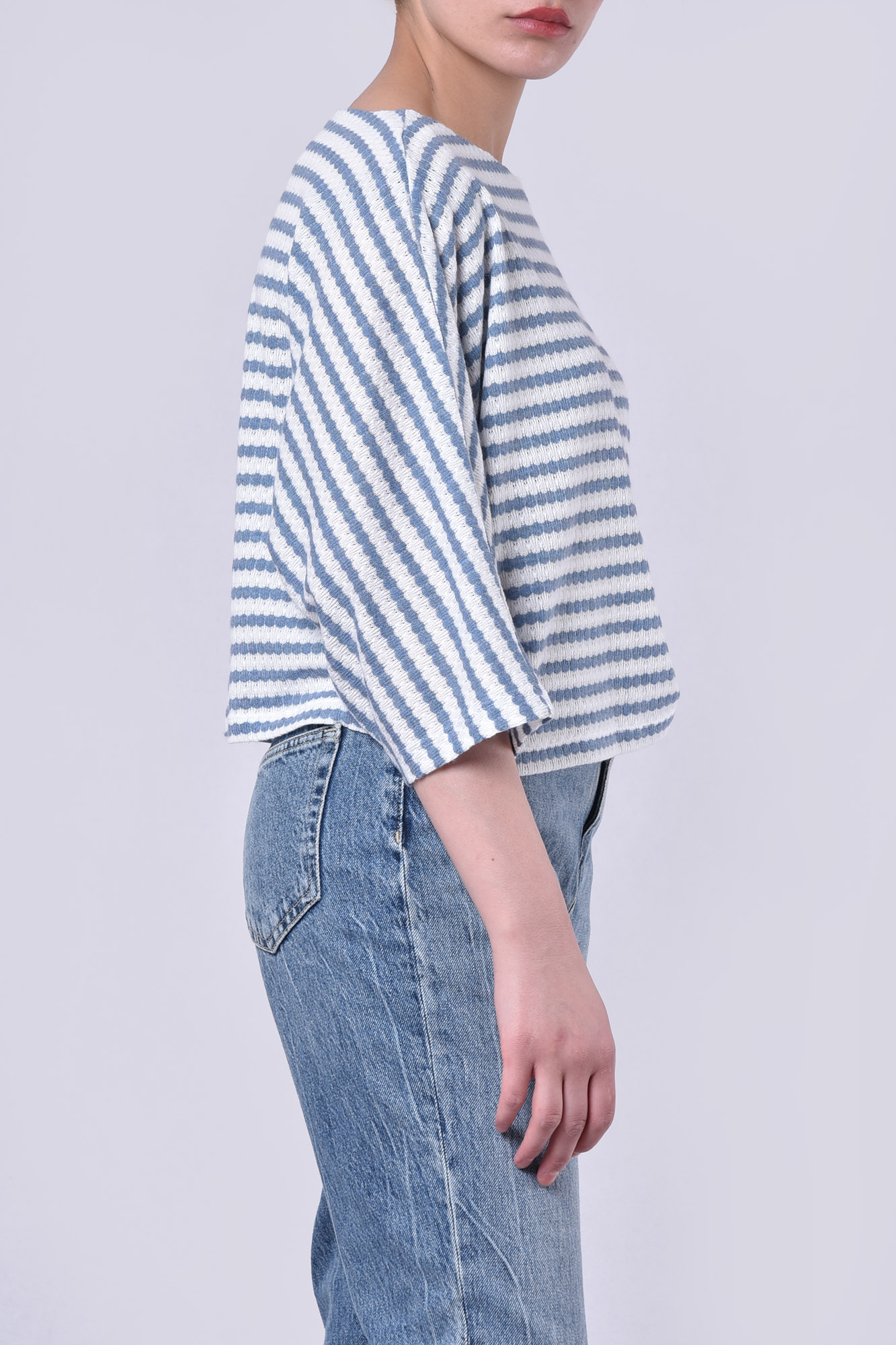 بلوز آستین بلند راه اره