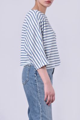 بلوز آستین بلند راه اره