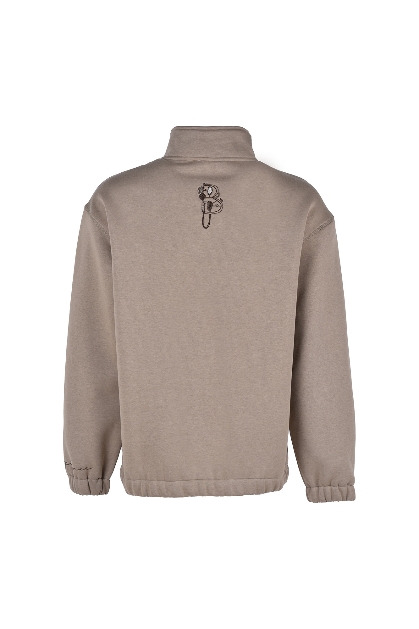 سوئیشرت نیم زیپ گلدوزی