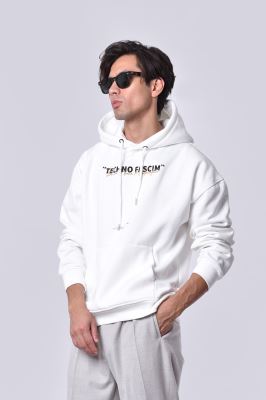 هودی آستین بلند چاپی