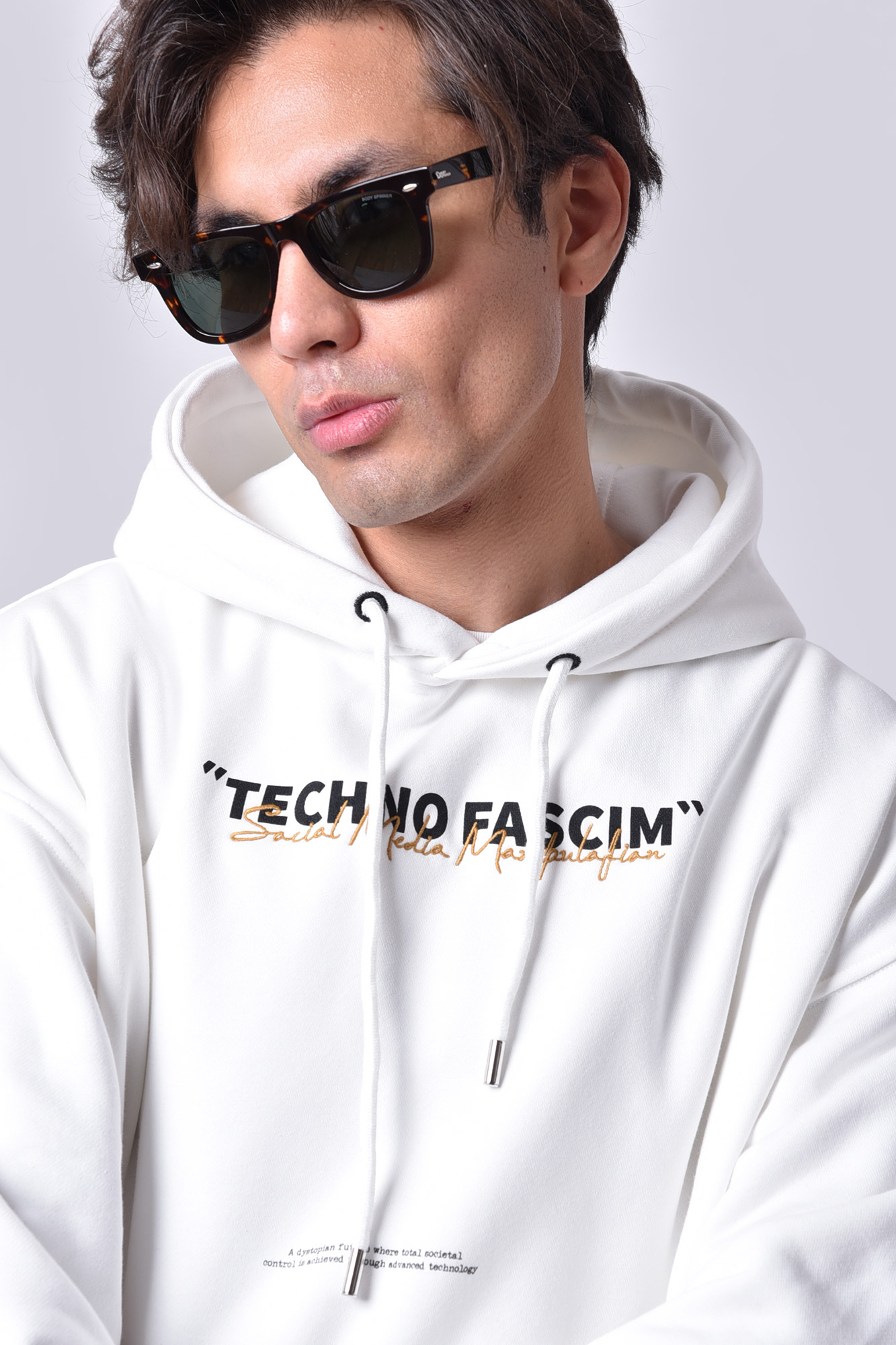 هودی آستین بلند چاپی