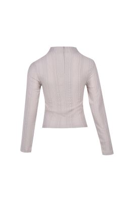 تیشرت آستین بلند طرحدار