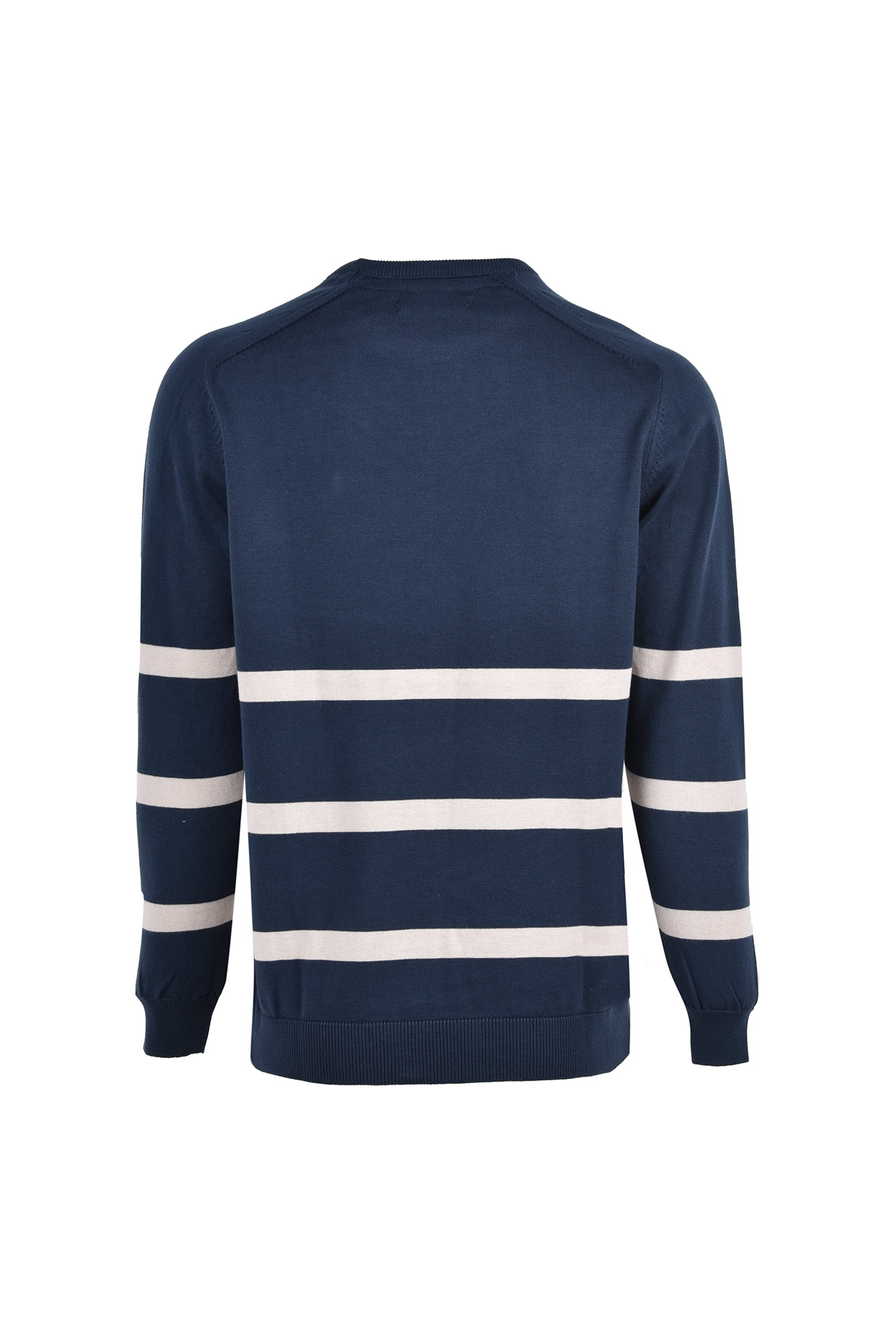 بافت یقه گرد راه راه