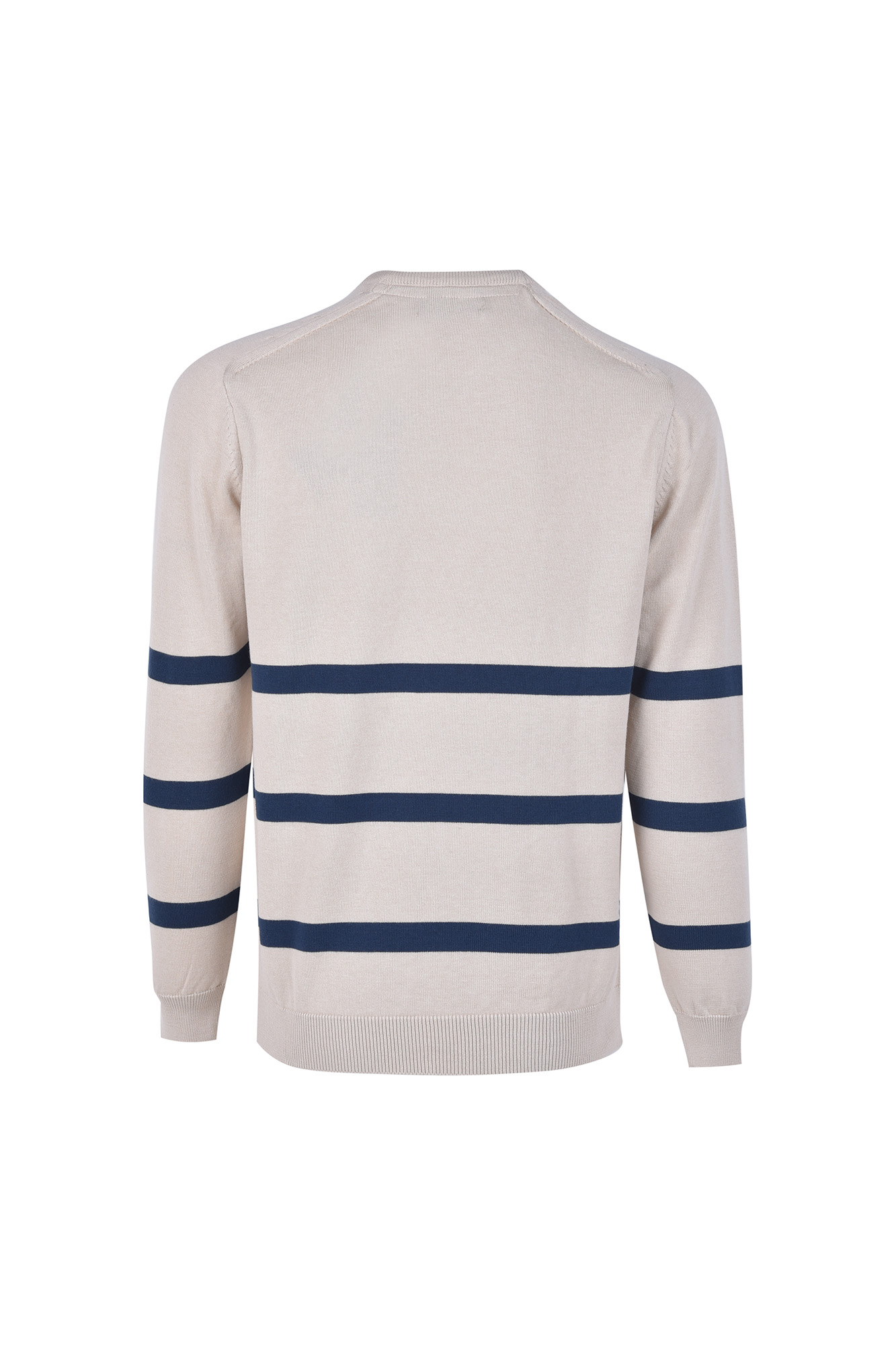 بافت یقه گرد راه راه